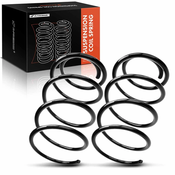 2 Pcs Front Suspension Coil Springs for 2006-2011 Kia Rio5