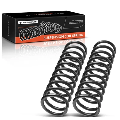 2 Pcs Front Coil Springs