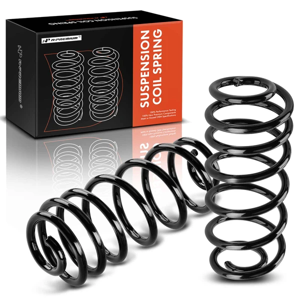 2 Pcs Rear Left & Right Coil Spring for 2004-2012 Chevrolet Malibu