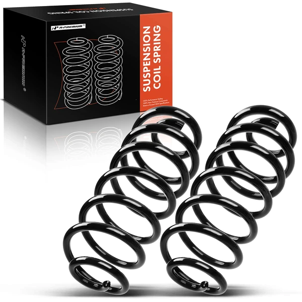 2 Pcs Rear Suspension Coil Springs for 2006 Chevrolet Malibu