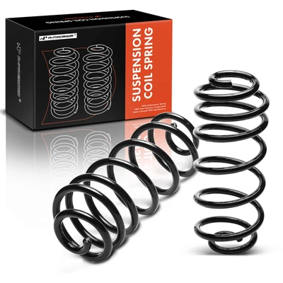 2 Pcs Rear Coil Springs