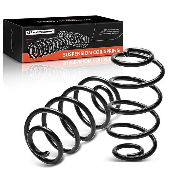 2 Pcs Rear Coil Springs for 1995-2002 Kia Sportage