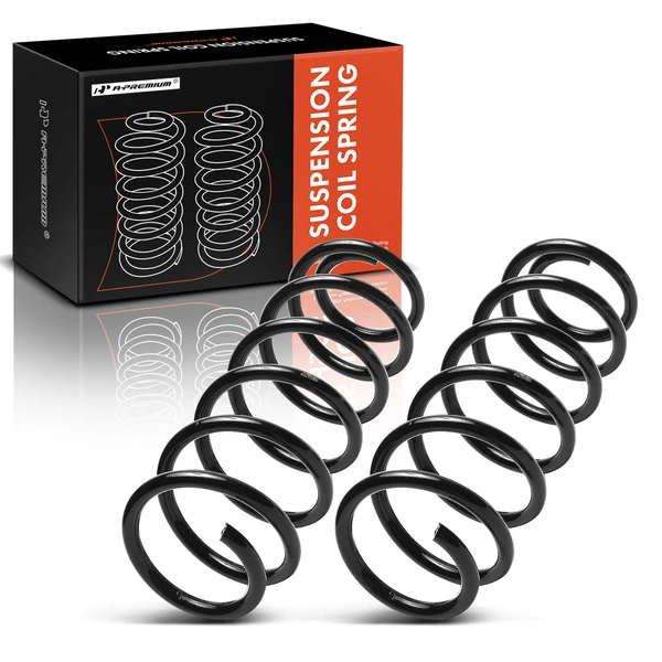 2 Pcs Front Coil Springs for 2010 GMC Terrain