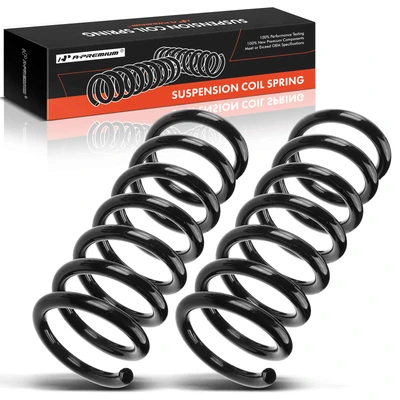 2 Pcs Rear Suspension Coil Springs