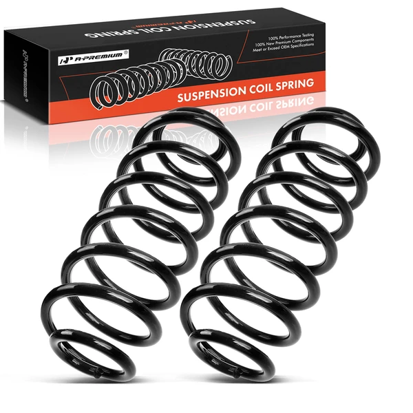 2 Pcs Rear Suspension Coil Springs for 1998-2011 Mercury Grand Marquis