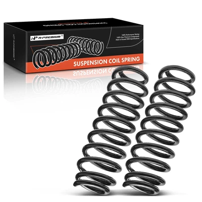 2 Pcs Rear Coil Springs