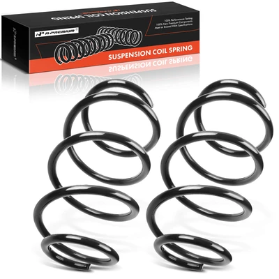 2 Pcs Front Suspension Coil Springs
