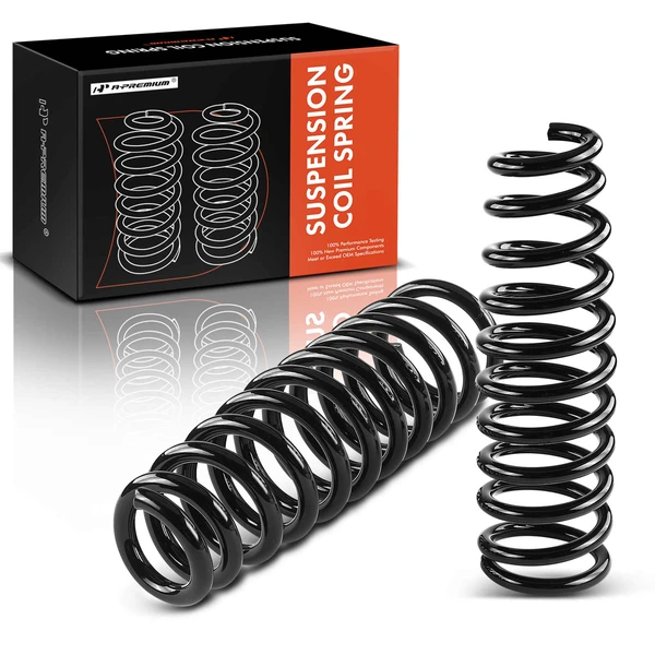 2 Pcs Front Coil Springs for 2010-2012 Lincoln MKZ