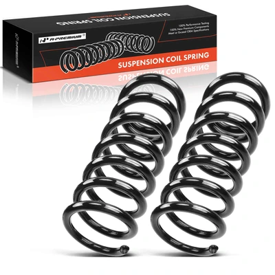 2 Pcs Rear Suspension Coil Springs