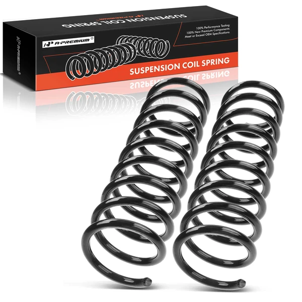 2 Pcs Rear Suspension Coil Springs for 2012-2014 Ford Focus