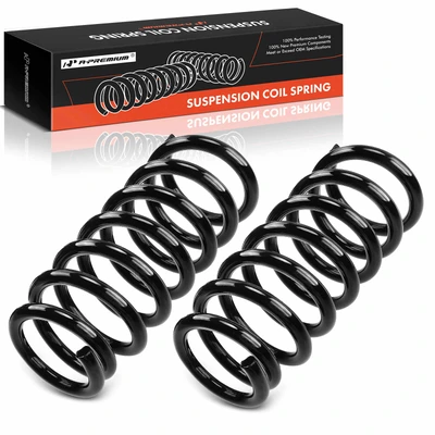 2 Pcs Rear Suspension Coil Springs