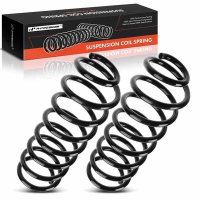 2 Pcs Rear Suspension Coil Springs