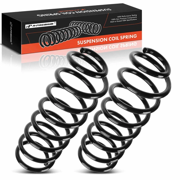 2 Pcs Rear Suspension Coil Springs for 2010-2011 Mercury Milan