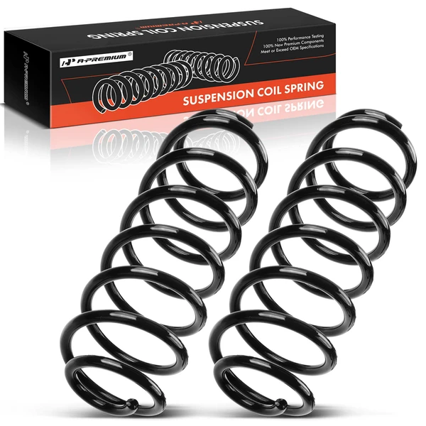 2 Pcs Rear Suspension Coil Springs for Ford Fusion Mercury Milan 2006-2009 3.0L