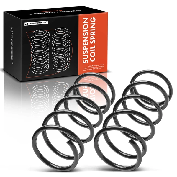 2 Pcs Front Coil Springs for 2003-2006 Hyundai Santa Fe