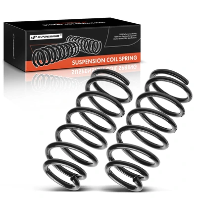 2 Pcs Rear Coil Springs