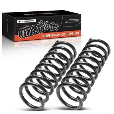 2 Pcs Rear Coil Springs