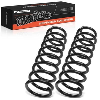 2 Pcs Rear Suspension Coil Springs