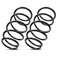 2 Pcs Rear Suspension Coil Springs