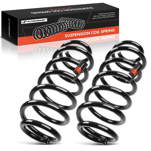 2 Pcs Rear Suspension Coil Springs for 2012-2015 Ram C/V