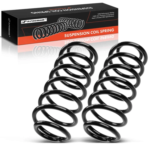 2 Pcs Rear Suspension Coil Springs for 2008-2020 Dodge Grand Caravan