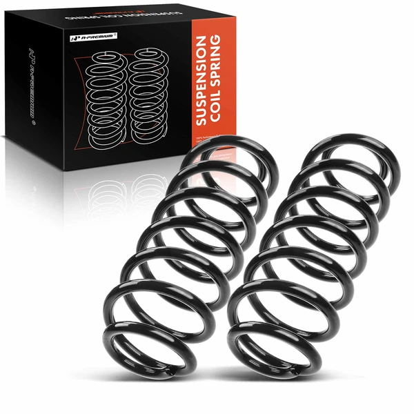 2 Pcs Rear Suspension Coil Springs for 2008-2017 Dodge Grand Caravan