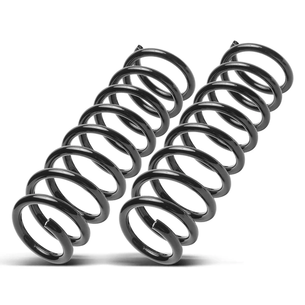 2 Pcs Front Coil Springs for Jaguar S-Type 2000-2002 3.0L 4.0L