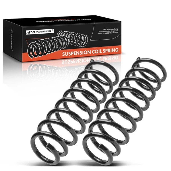 2 Pcs Front Coil Springs for 2000-2002 Jaguar S-Type