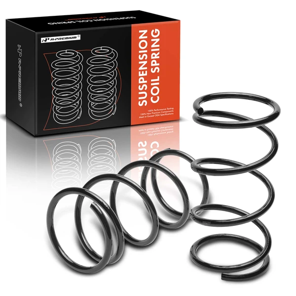 2 Pcs Rear Coil Springs for 2002-2003 Subaru Impreza