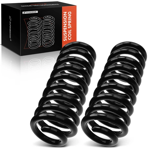 2 Pcs Front Suspension Coil Springs for 1980-1996 Ford F-350