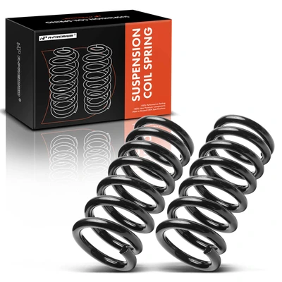 2 Pcs Front Coil Springs