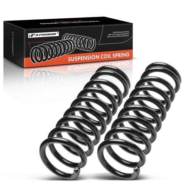 2 Pcs Front Coil Springs for 1986-1989 1991-2000 Lincoln Town Car