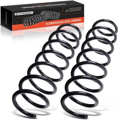 2 Pcs Front Suspension Coil Springs