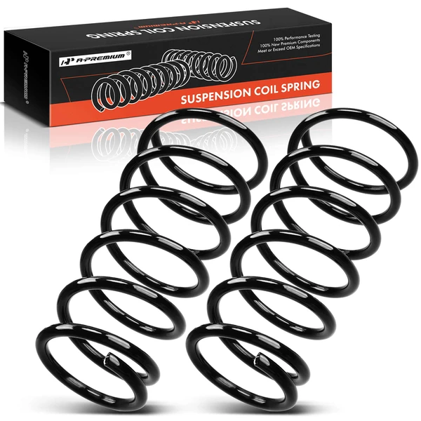 2 Pcs Rear Suspension Coil Springs for 1993-2002 Toyota Corolla