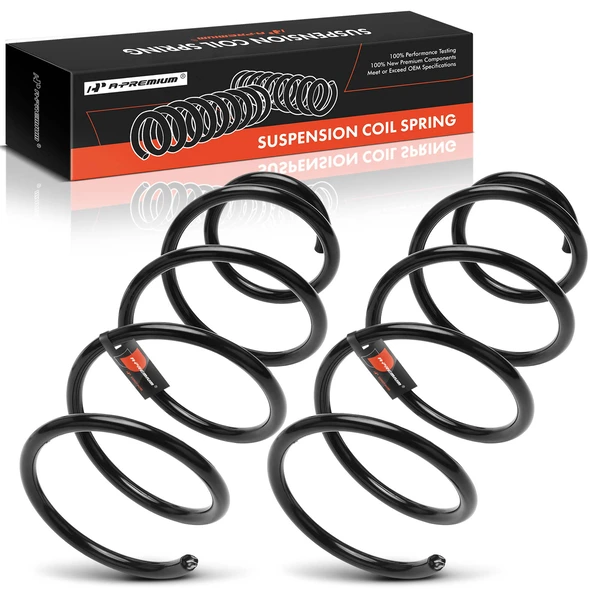 2 Pcs Front Coil Springs for BMW 335xi 2007-2008 335i xDrive 2009-2011 Manual Transmission