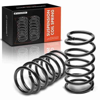 2 Pcs Rear Coil Springs