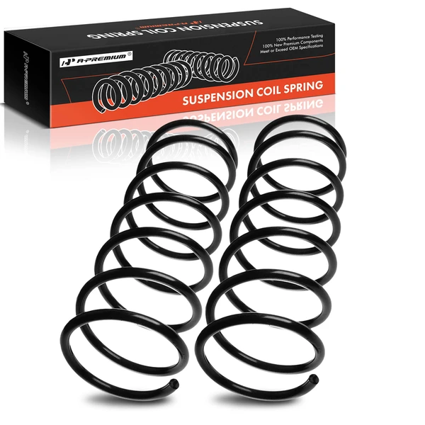 2 Pcs Front Suspension Coil Springs for 1987-1993 BMW 325i