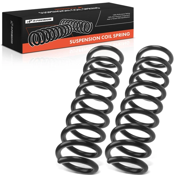 2 Pcs Front Suspension Coil Springs for Mercedes-Benz W202 C280 1994-2000 C230 C220