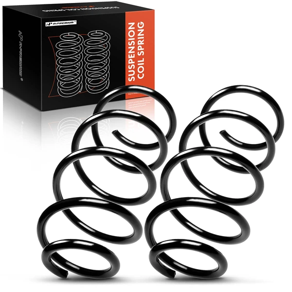 2 Pcs Front Suspension Coil Springs for BMW E90 E93 335d 335i 2007-2013