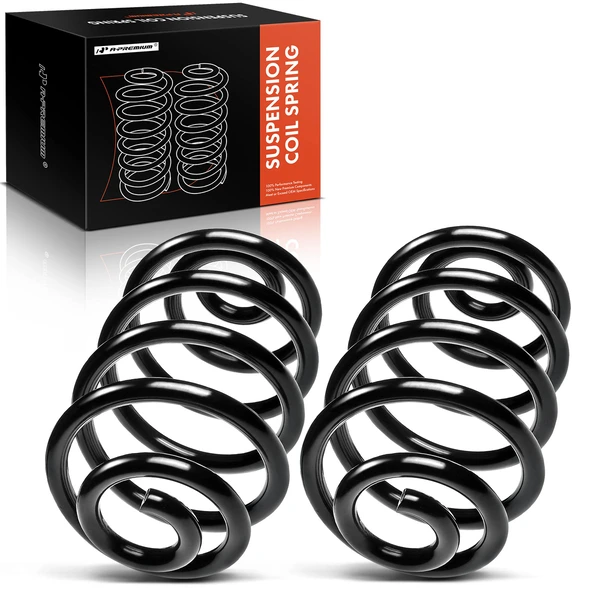 2 Pcs Rear Suspension Coil Springs for 1991-1993 BMW 318i