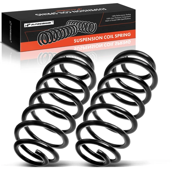 2 Pcs Rear Suspension Coil Springs for 2012-2014 Volkswagen Passat