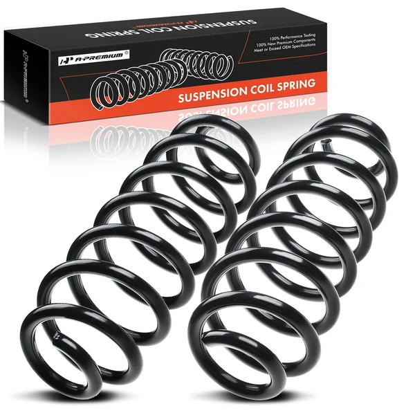 2 Pcs Rear Suspension Coil Springs for 2006-2010 2012-2019 Volkswagen Passat