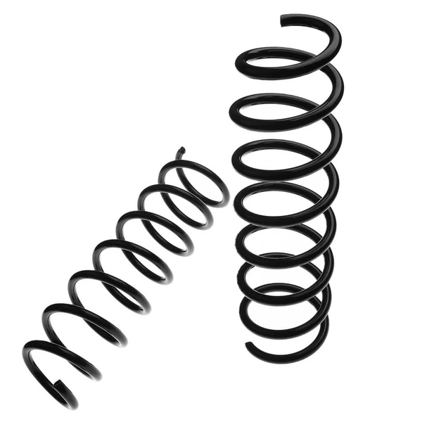 2 Pcs Rear Suspension Coil Springs for 2012-2013 BMW 530i