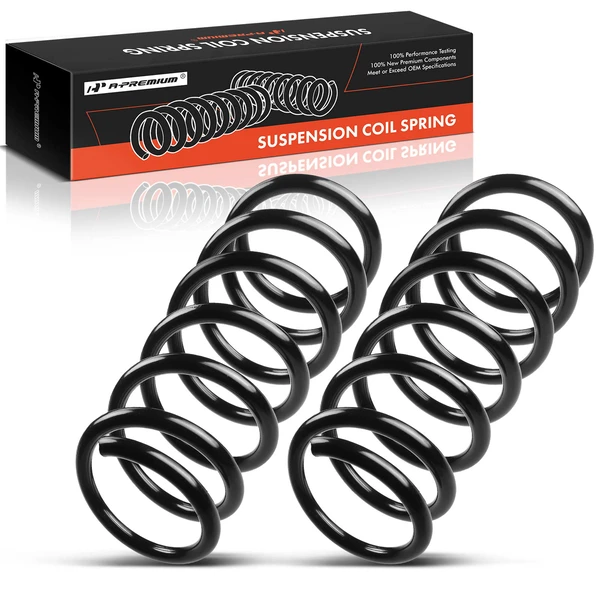 2 Pcs Rear Suspension Coil Springs for 2010-2017 Volvo XC60