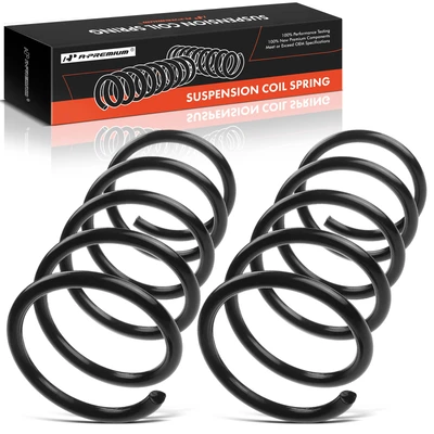 2 Pcs Rear Suspension Coil Springs for Volvo V70 1999-2004 Wagon 2.3L 2.4L 2.5L