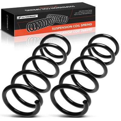 2 Pcs Rear Suspension Coil Springs