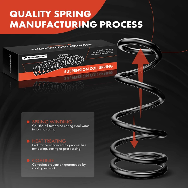2 Pcs Rear Suspension Coil Springs for Nissan Murano 2003-2007