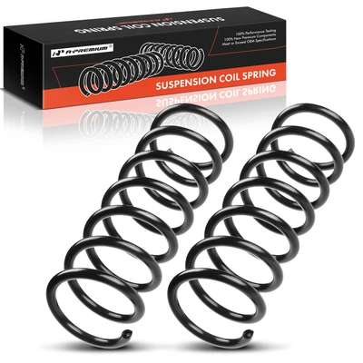 2 Pcs Rear Suspension Coil Springs