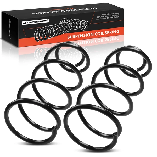 2 Pcs Front Suspension Coil Springs for 2005-2011 Volvo V50