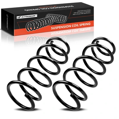 2 Pcs Rear Suspension Coil Springs